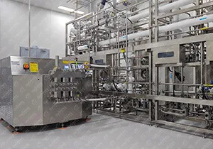 Línea de formulación de suspensiones