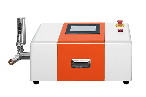 Homogeneizador de microfluidización (microchorro) de laboratorio