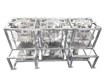 Sistema de extrusión de liposomas en línea